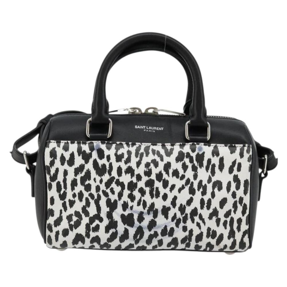 Saint Laurent Travel Bag Toy Handbag Black